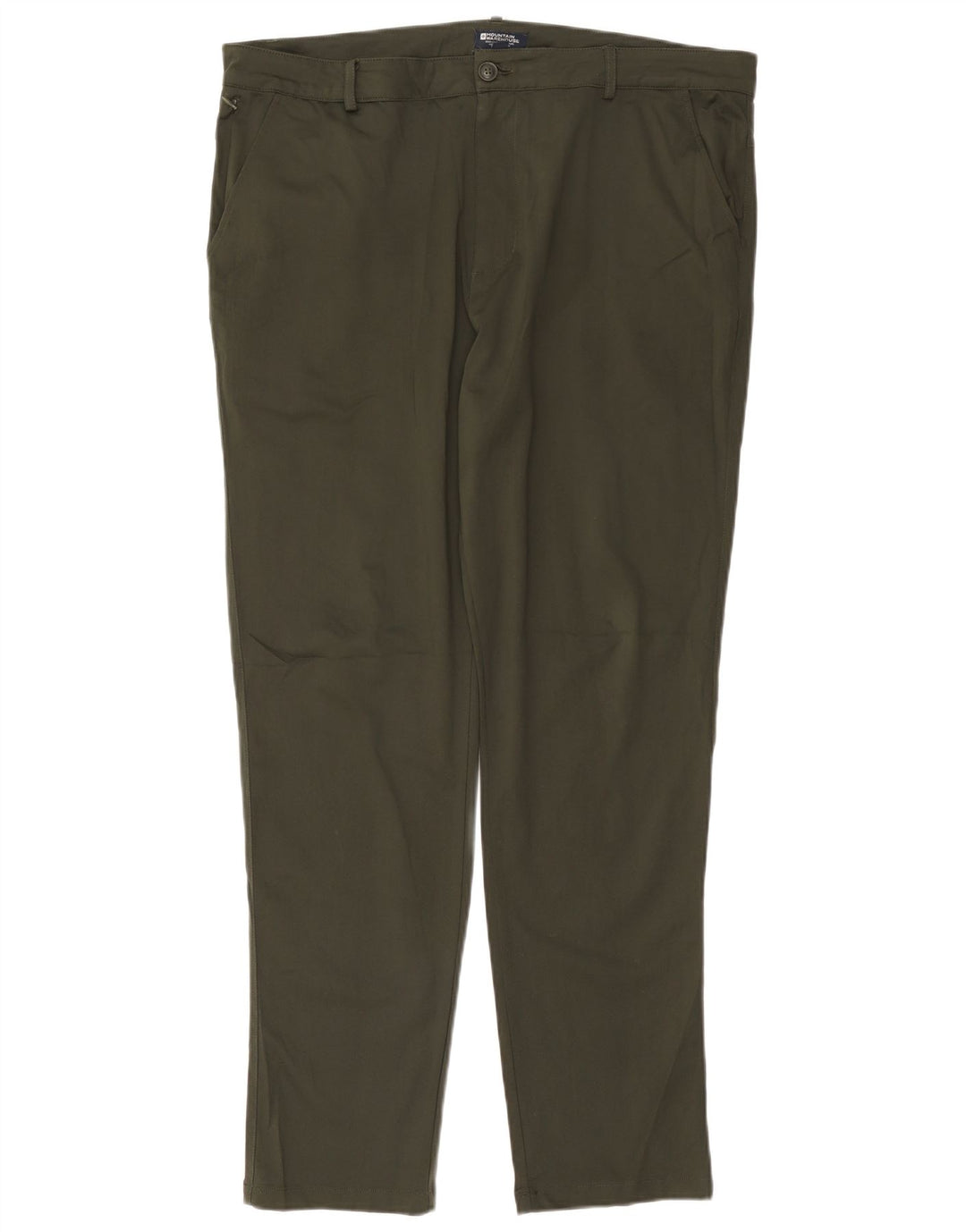 Calça Chino Slim Feminina Mountain Warehouse Poliéster Verde W38 L30