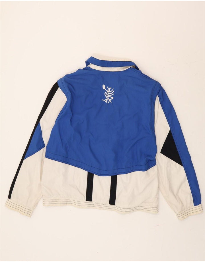 Lotto Mens Graphic Tracksuit Top Jacket Grande Azul Colorblock Poliéster