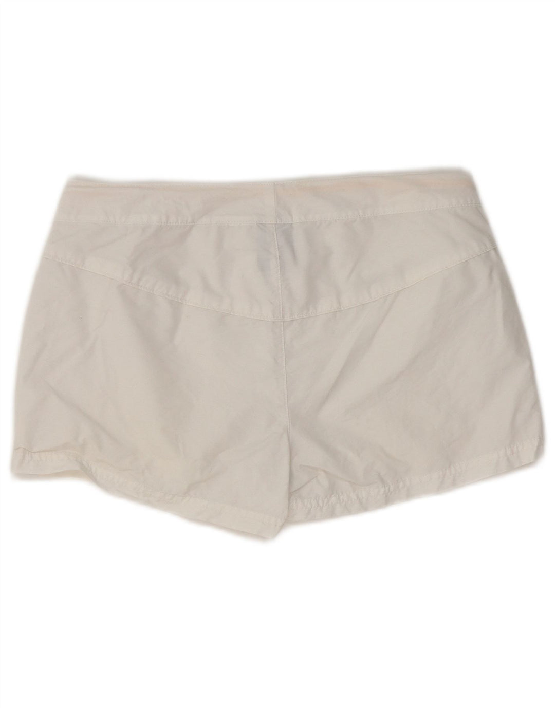 Shorts feminino casual Nike UK 12 médio W32 branco