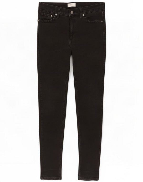 Marks & Spencer Mens Skinny Jeans W34 L31 Algodão Preto