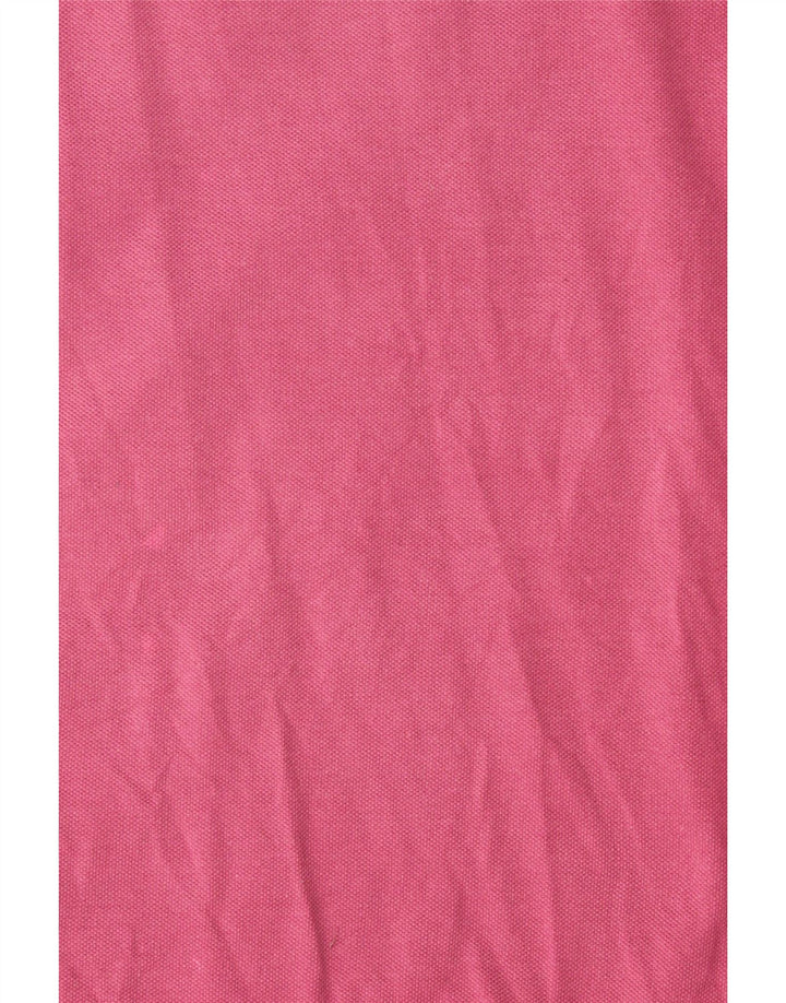 Camisa polo masculina James Pringle rosa médio
