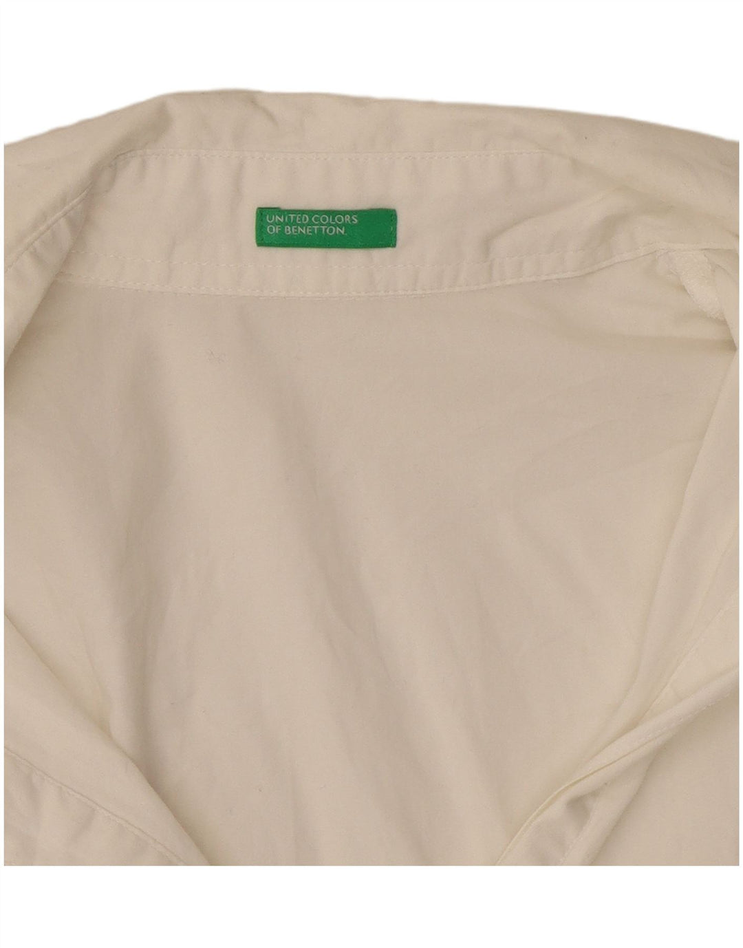 Pulôver feminino Benetton UK 10 pequeno branco