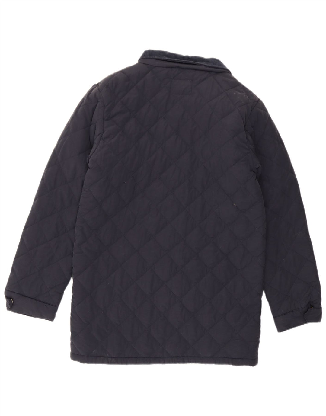 Jaqueta acolchoada masculina Ben Sherman 11-12 anos azul marinho algodão clássico