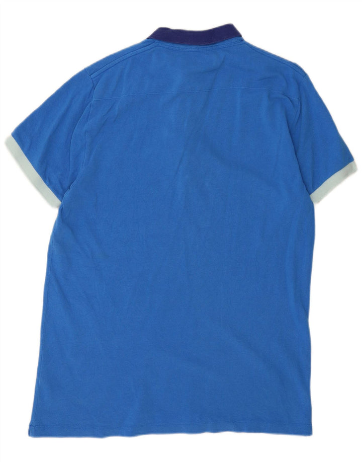 Camisa polo masculina FRENCH CONNECTION XL algodão azul