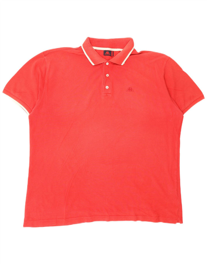 Camisa polo masculina KAPPA 2XL algodão vermelho