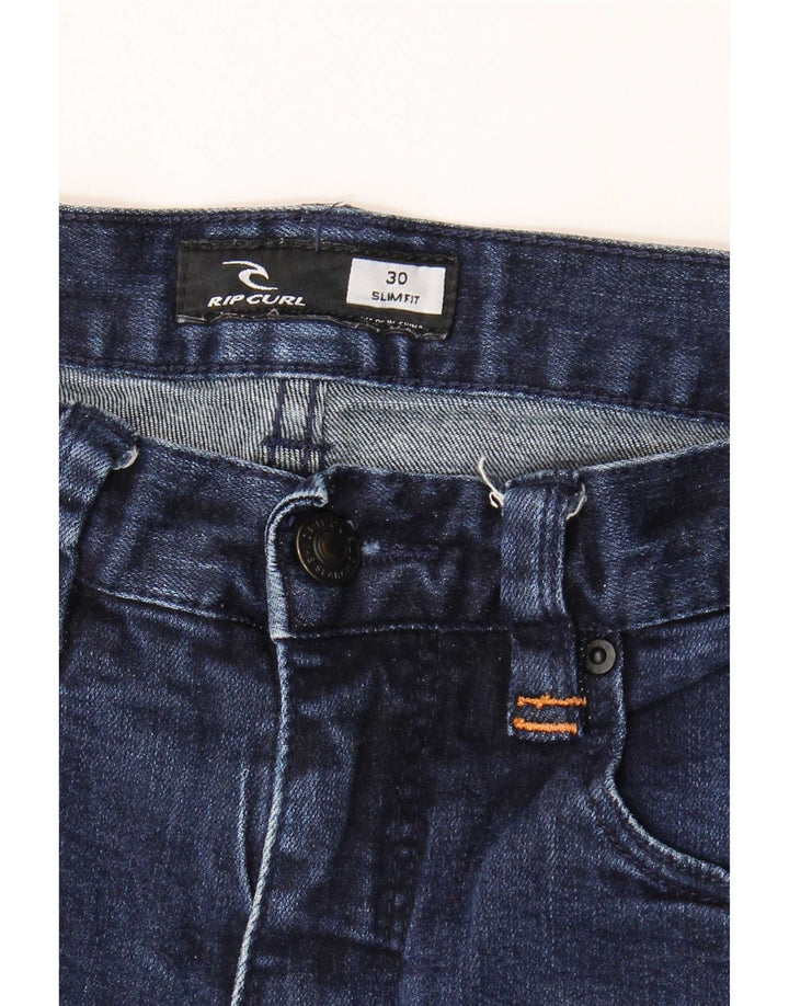 Rip Curl Mens Jeans Slim W30 L30 Azul Marinho