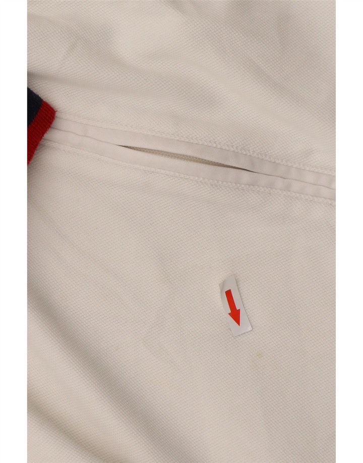 Jaqueta bomber masculina Diadora UK 40 grande poliéster branco