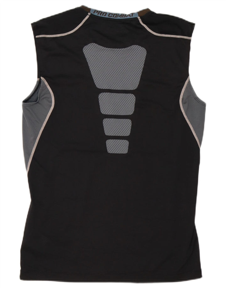 Colete gráfico Nike masculino Dri Fit Top XL preto colorblock poliéster