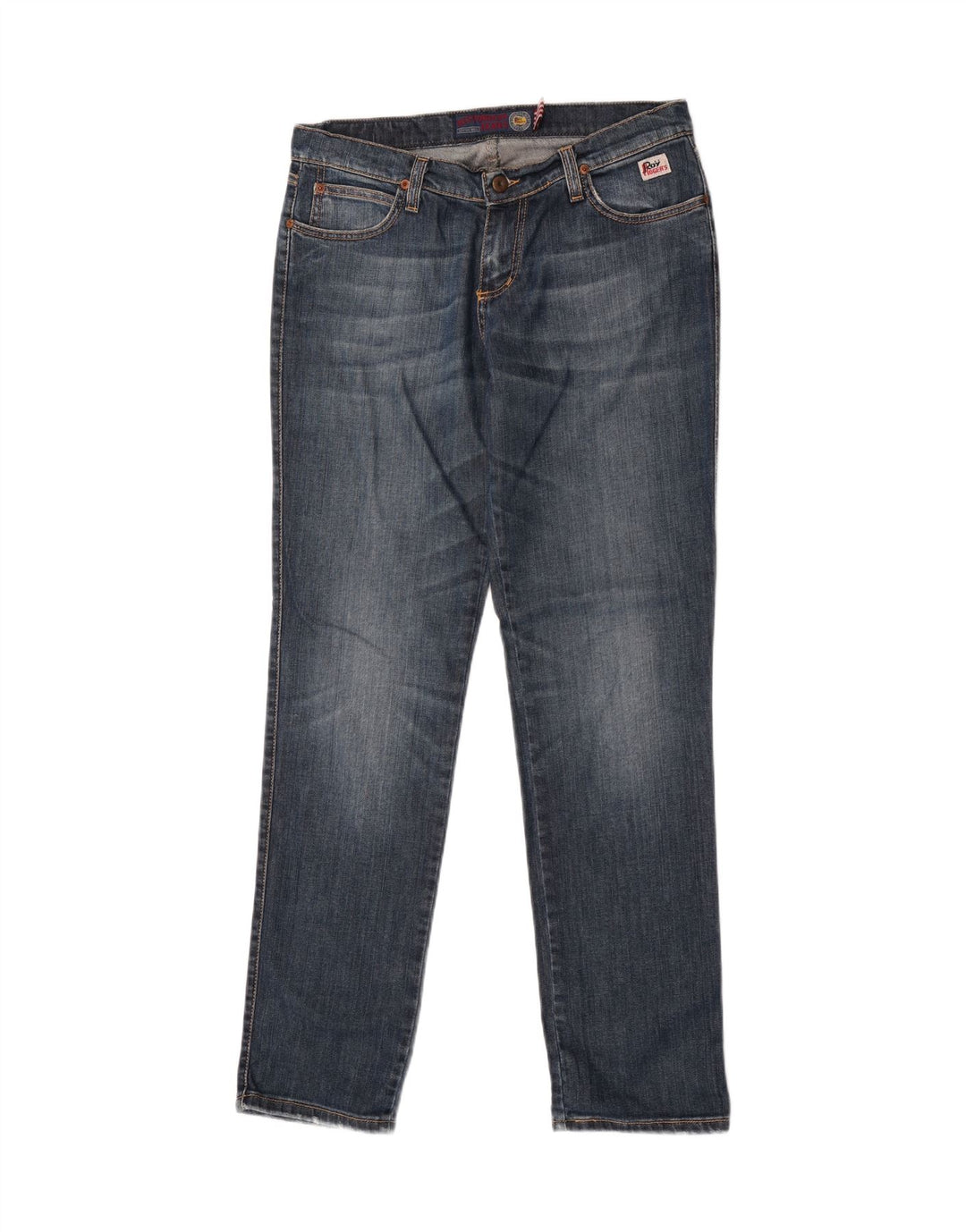 Calça jeans feminina Roy Rogers W34 L32 azul algodão