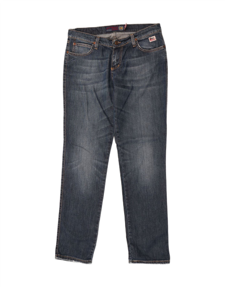 Calça jeans feminina Roy Rogers W34 L32 azul algodão