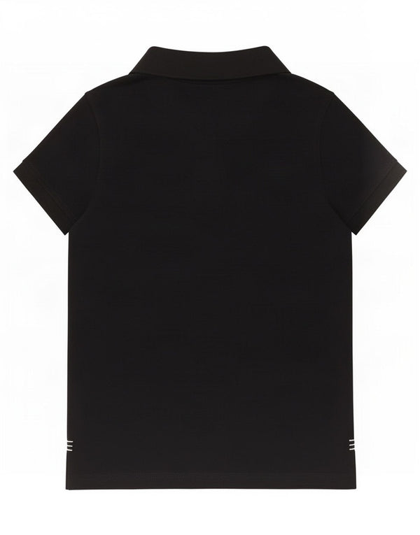 Camisa pólo Canterbury Boys 7-8 anos poliéster preto