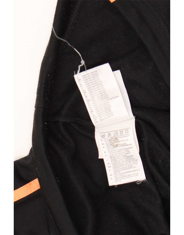 Calça de treino feminina Adidas UK 16 grande poliéster preto