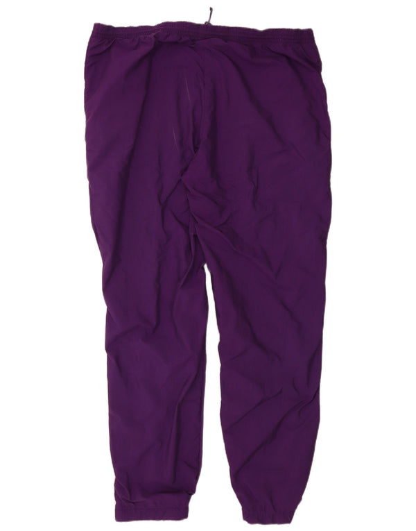 Odlo Calça de treino masculina Joggers 2XL poliéster roxo