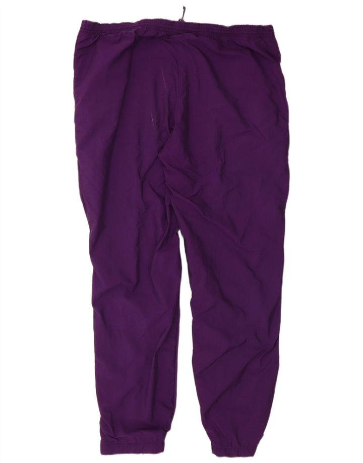 Odlo Calça de treino masculina Joggers 2XL poliéster roxo