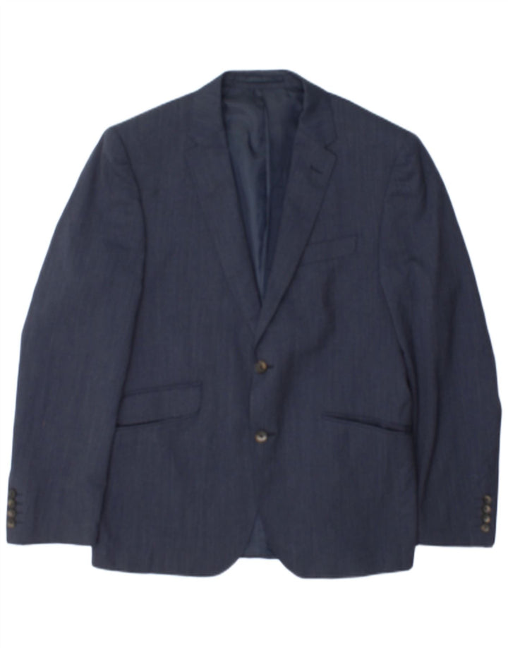 Jaqueta Blazer Masculina Marks & Spencer Tailored Fit Reino Unido 40 Médio Azul Marinho