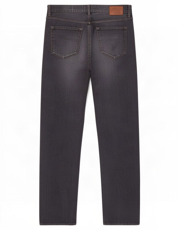 Hugo Boss Jeans reto masculino W34 L34 algodão cinza
