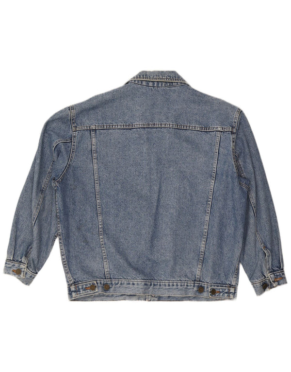 Jaqueta jeans masculina Wampum UK 38 azul médio