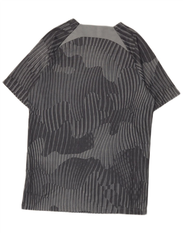 Camiseta masculina Nike Dri Fit Top camuflagem cinza médio