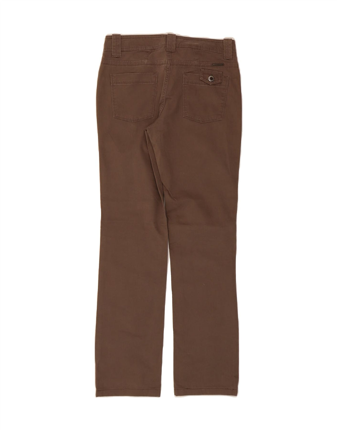 MASSIMO DUTTI Womens Straight Casual Trousers W30 L30 Brown Vintage Massimo Dutti and Second-Hand Massimo Dutti from Messina Hembry 