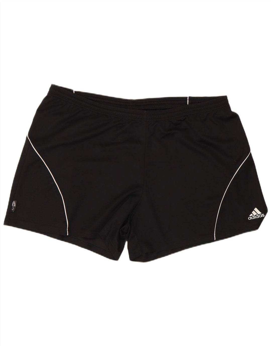 Shorts esportivos femininos Adidas Climalite UK 20 2XL preto poliéster