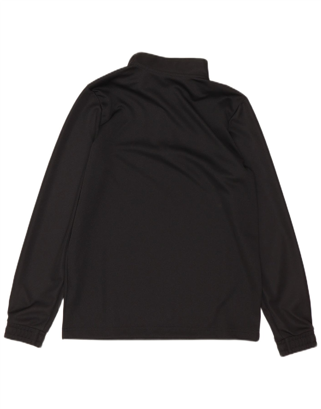Adidas Meninos Aeroready Zip Neck Pullover Treino Top 11-12 Anos Preto