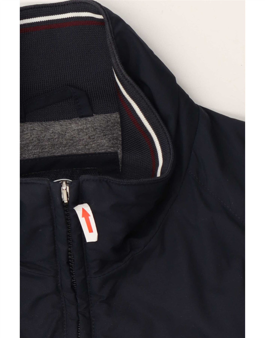North Sails Mens Bomber Jacket UK 38 Nylon azul marinho médio