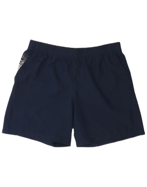 Shorts esportivos masculinos Under Armour Graphic Loose Fit XL W38 L8 azul marinho esportivo