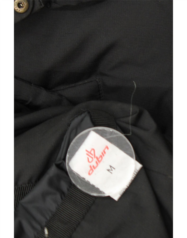 Jaqueta acolchoada com capuz masculina Dubin UK 38 poliéster preto médio