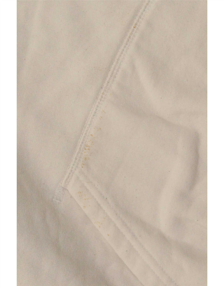 Ellesse moletom com capuz masculino pequeno algodão branco