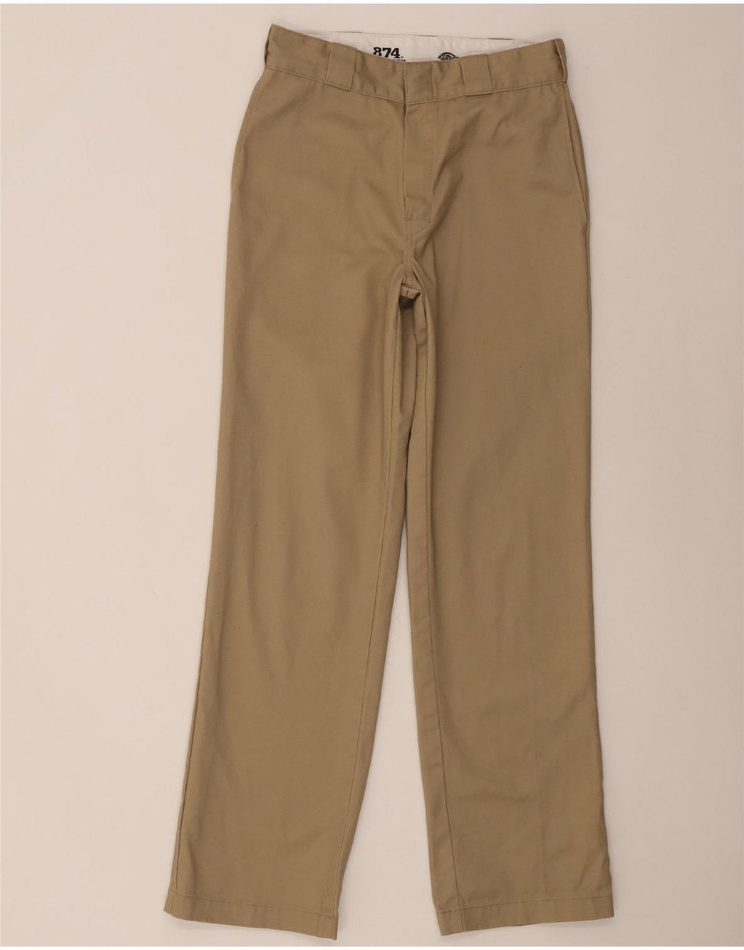 Calça chino reta DICKIES masculina 874 W27 L31 bege