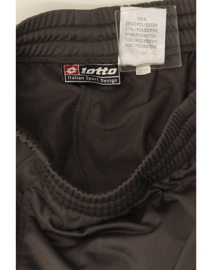 Calça de treino masculina Lotto UK 40/42 poliéster cinza grande