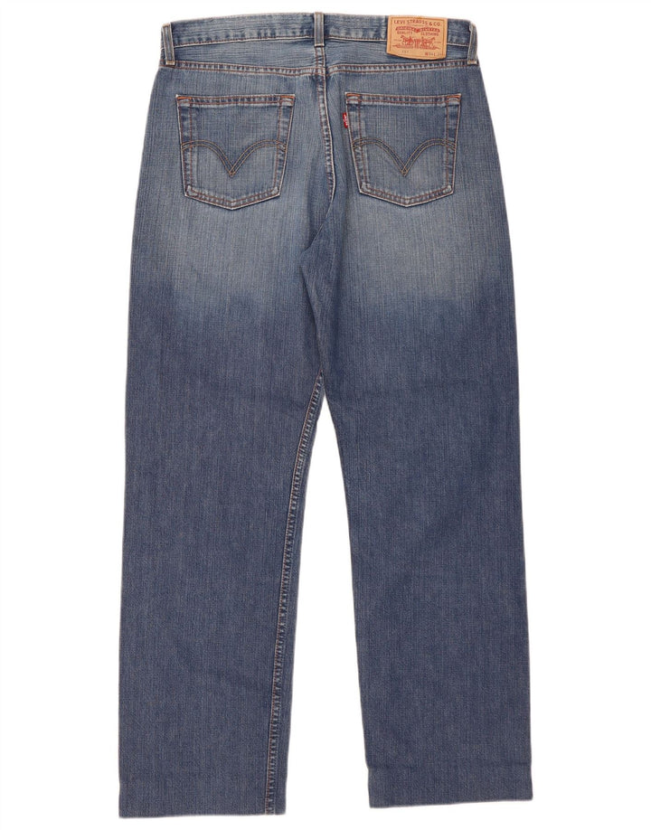 Levi's Masculino 751 Straight Jeans W34 L30 Azul Algodão
