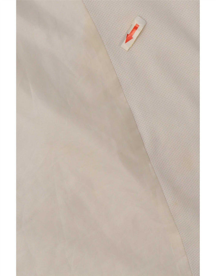 Adidas Mens Tracksuit Top Jacket XL Branco Poliéster