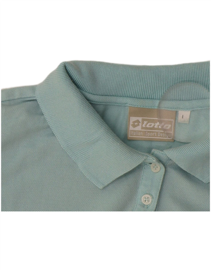 Camisa polo feminina Lotto UK 14 grande azul