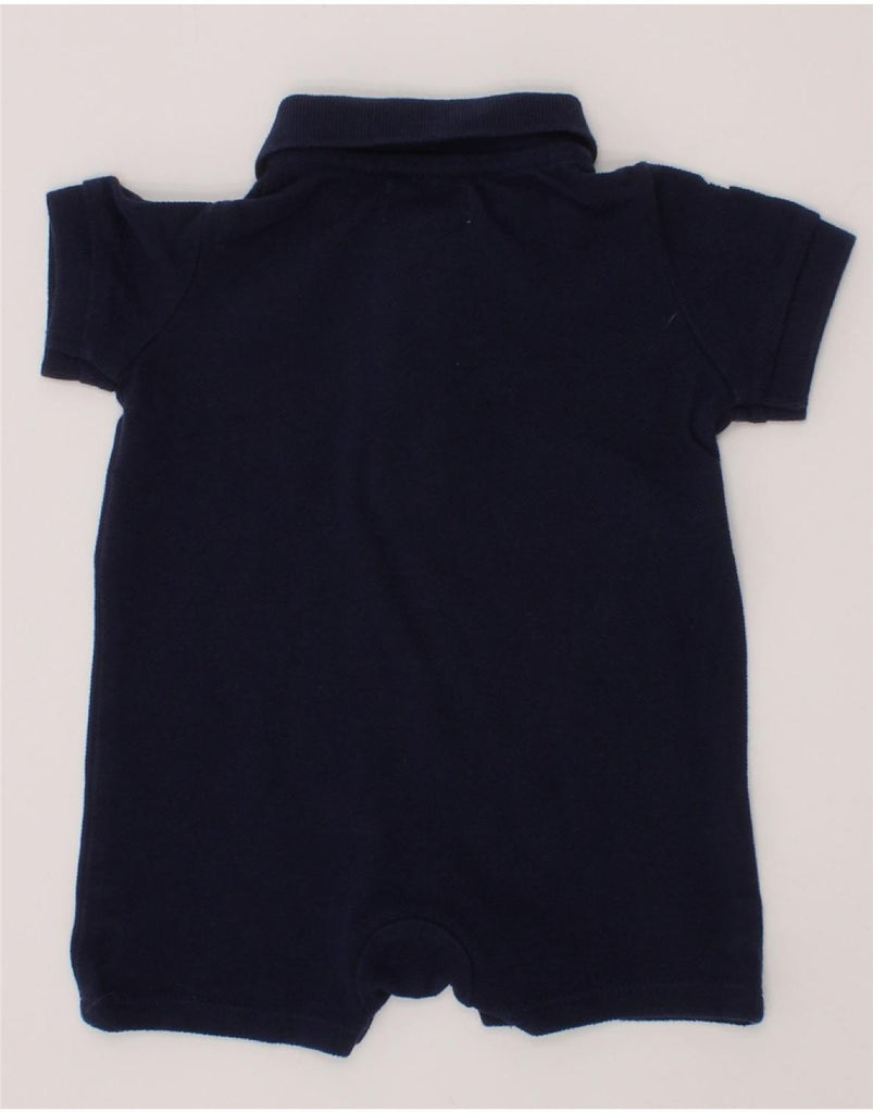 RALPH LAUREN Baby Boys Playsuit 0-3 Months  Navy Blue Cotton Vintage Ralph Lauren and Second-Hand Ralph Lauren from Messina Hembry 