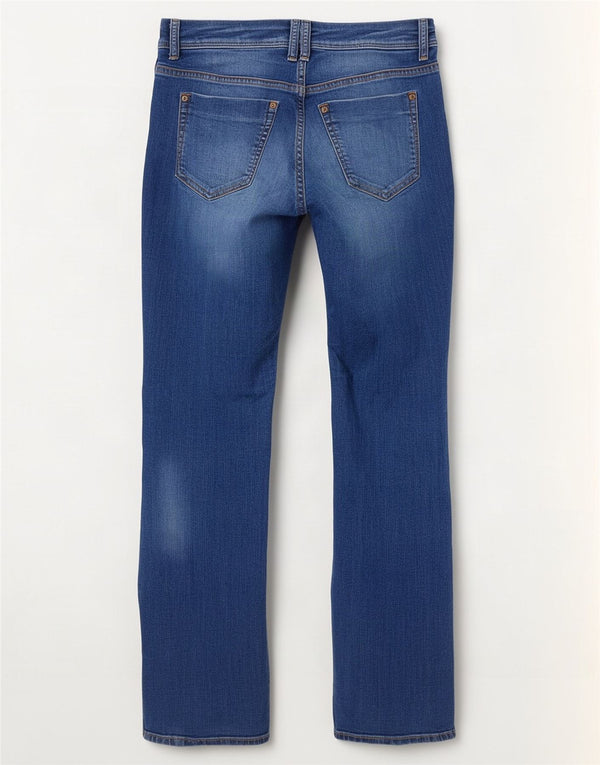Jeans feminino Tommy Hilfiger Bootcut W32 L33 azul