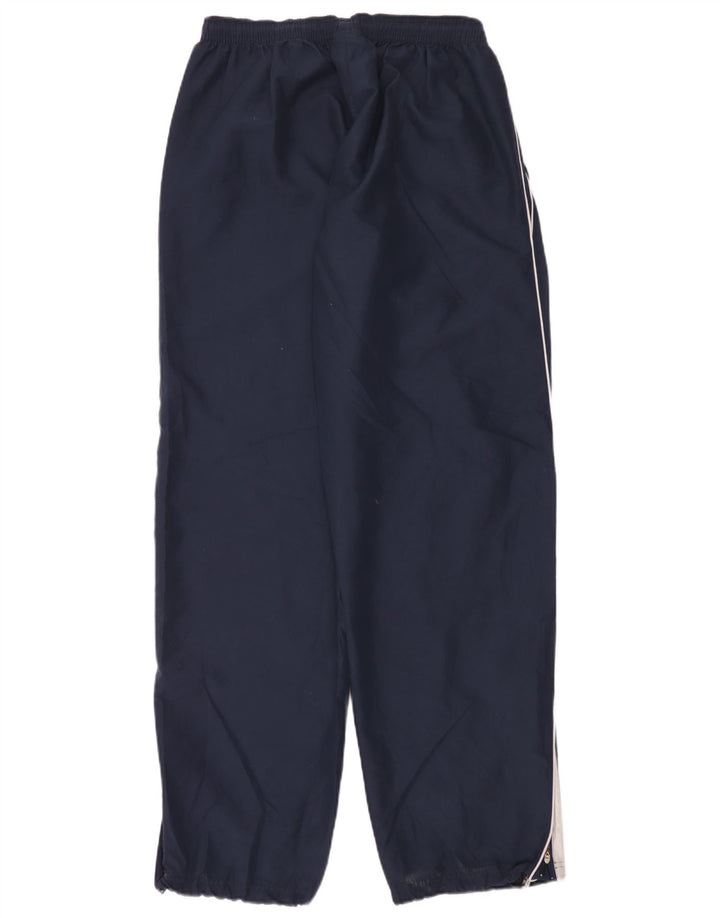 Calça de treino masculina Reebok Graphic grande poliéster azul marinho
