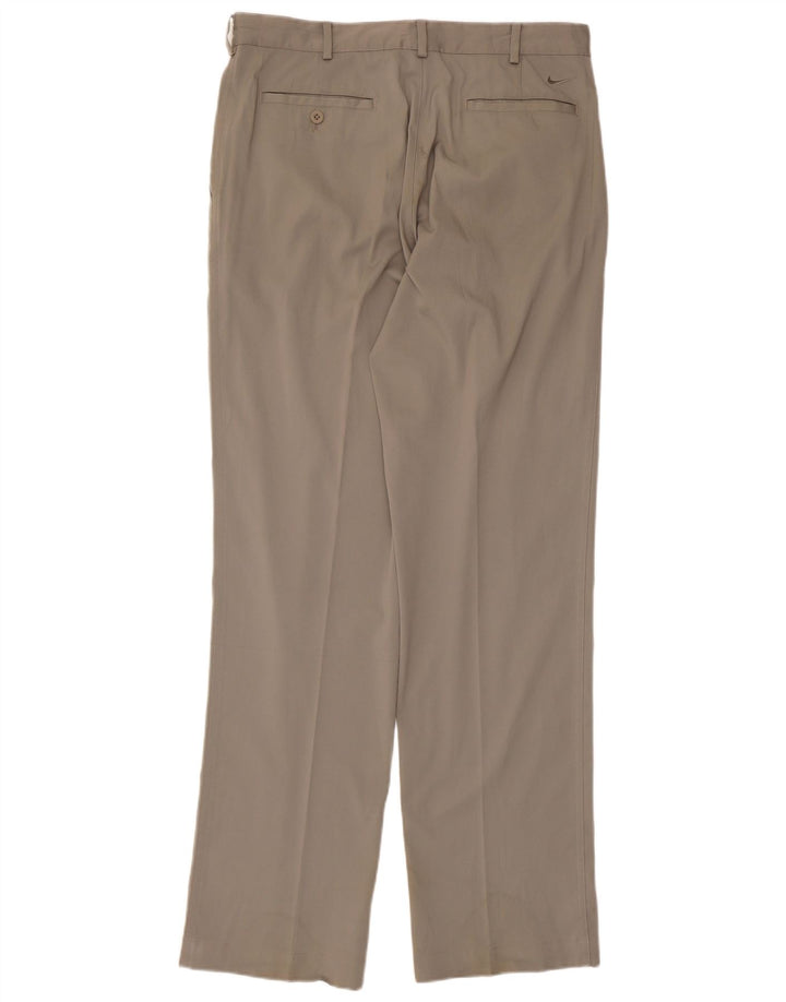 Calça Nike Masculina Straight Chino W32 L34 Cinza Poliéster