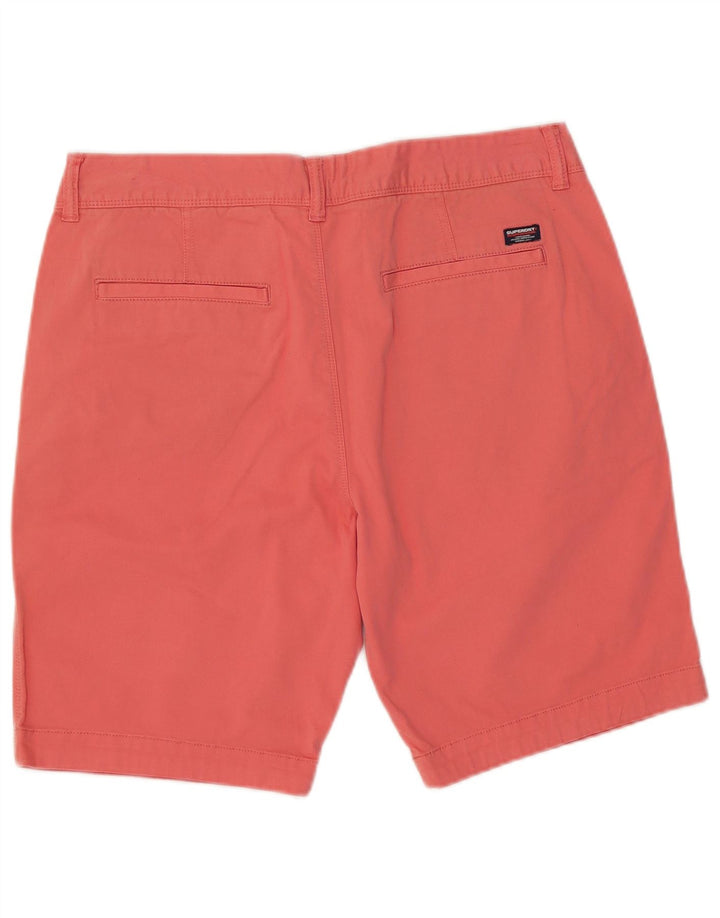 Superdry Mens Chino Shorts W34 Grande Algodão Rosa