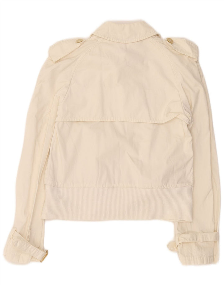 Jaqueta militar feminina vermelha Valentino IT 42 médio off white