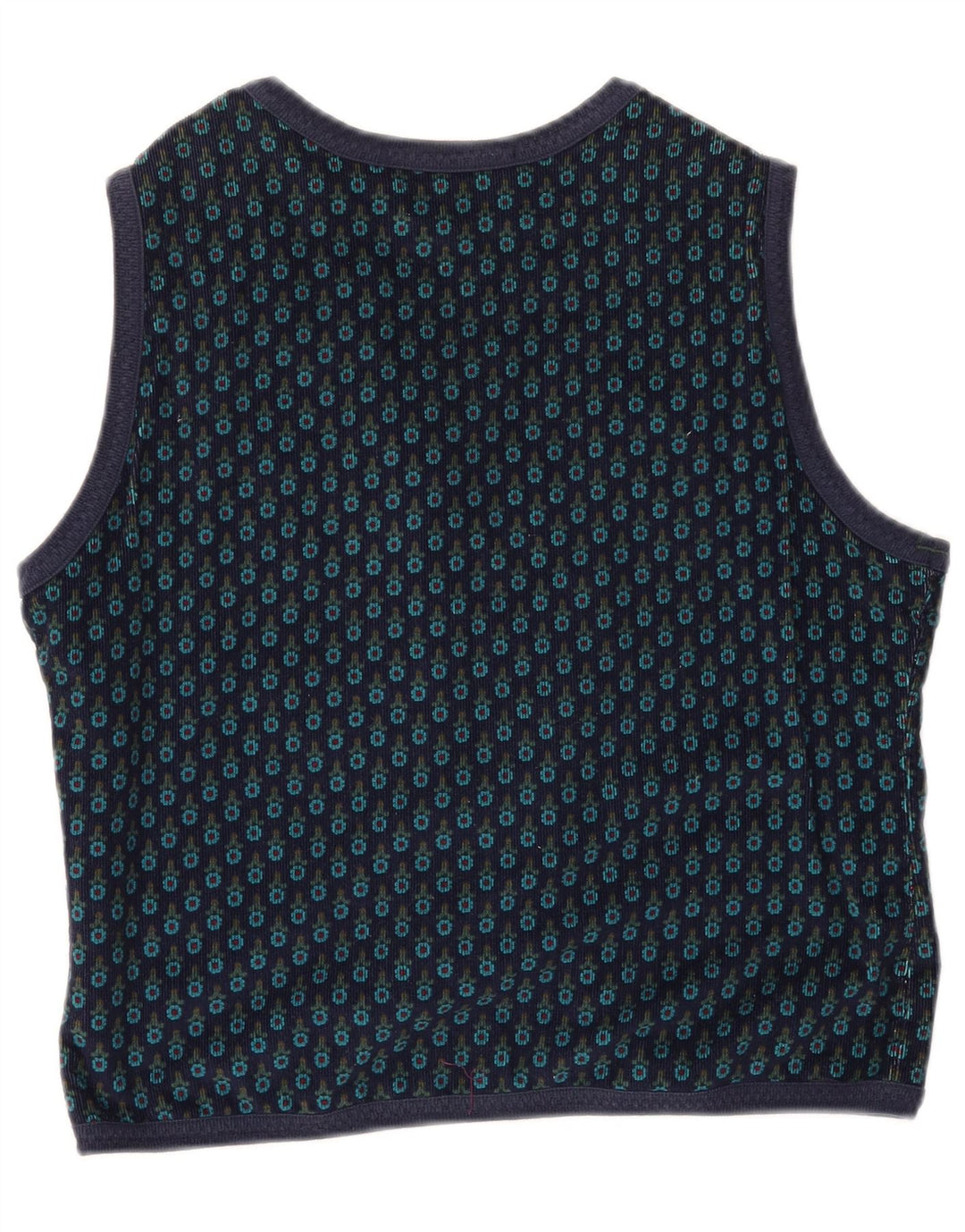 Top cardigã feminino BEST COMPANY UK 14 médio azul marinho floral