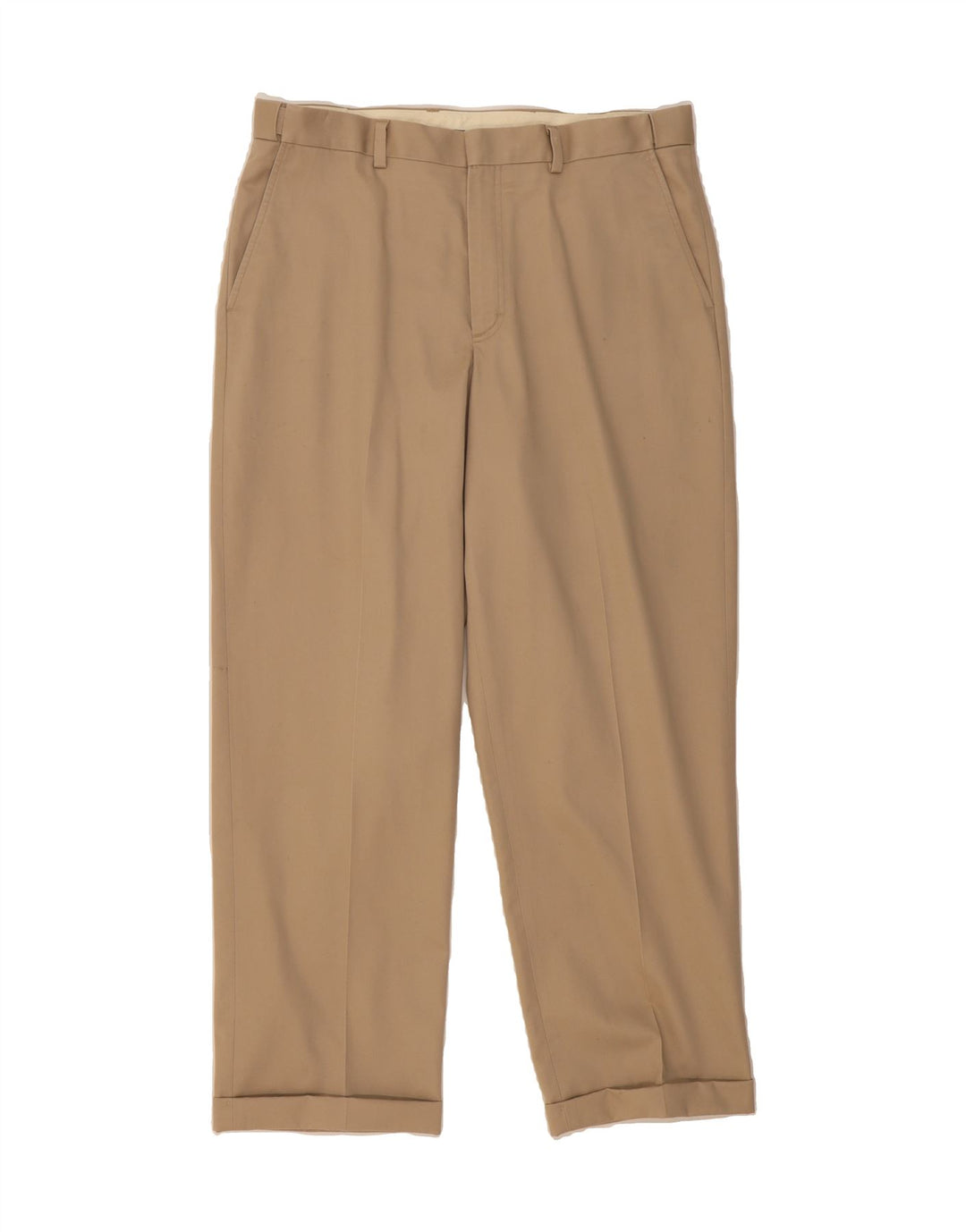 L.L.BEAN Mens Straight Chino Trousers W36 L30 Beige Cotton Vintage L.L.Bean and Second-Hand L.L.Bean from Messina Hembry 