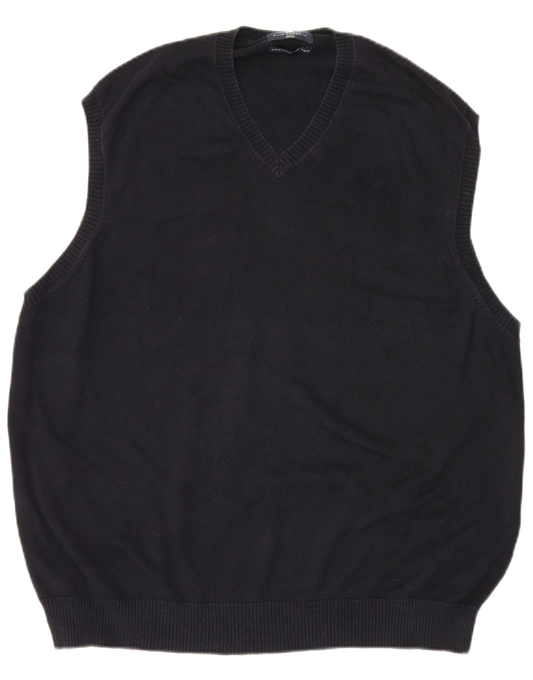 Regata masculina Marks & Spencer Blue Harbor Vest 2XL algodão marinho