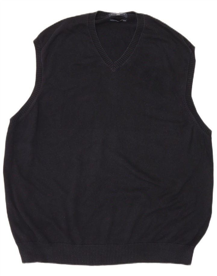 Regata masculina Marks & Spencer Blue Harbor Vest 2XL algodão marinho