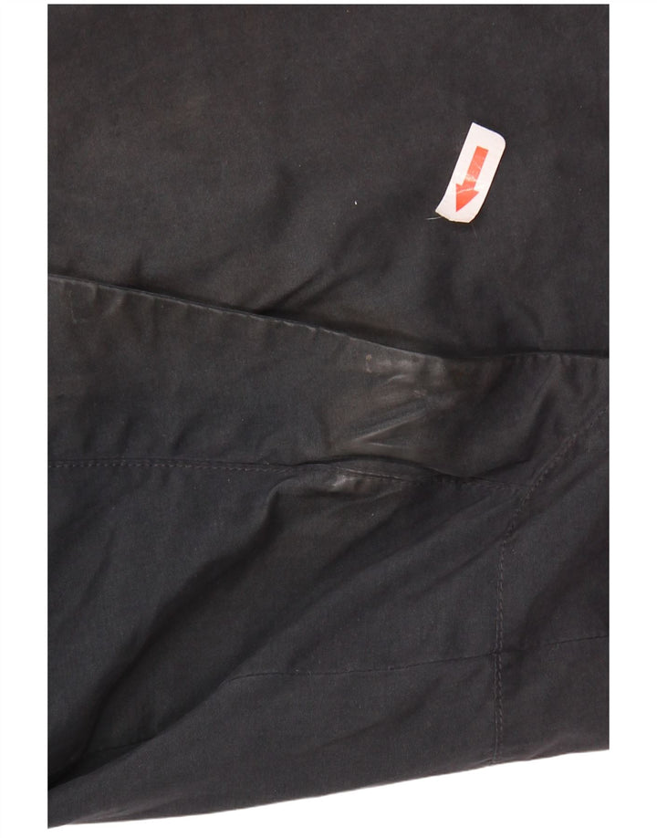 Jaqueta corta-vento masculina Nautica UK 42 XL poliéster preto