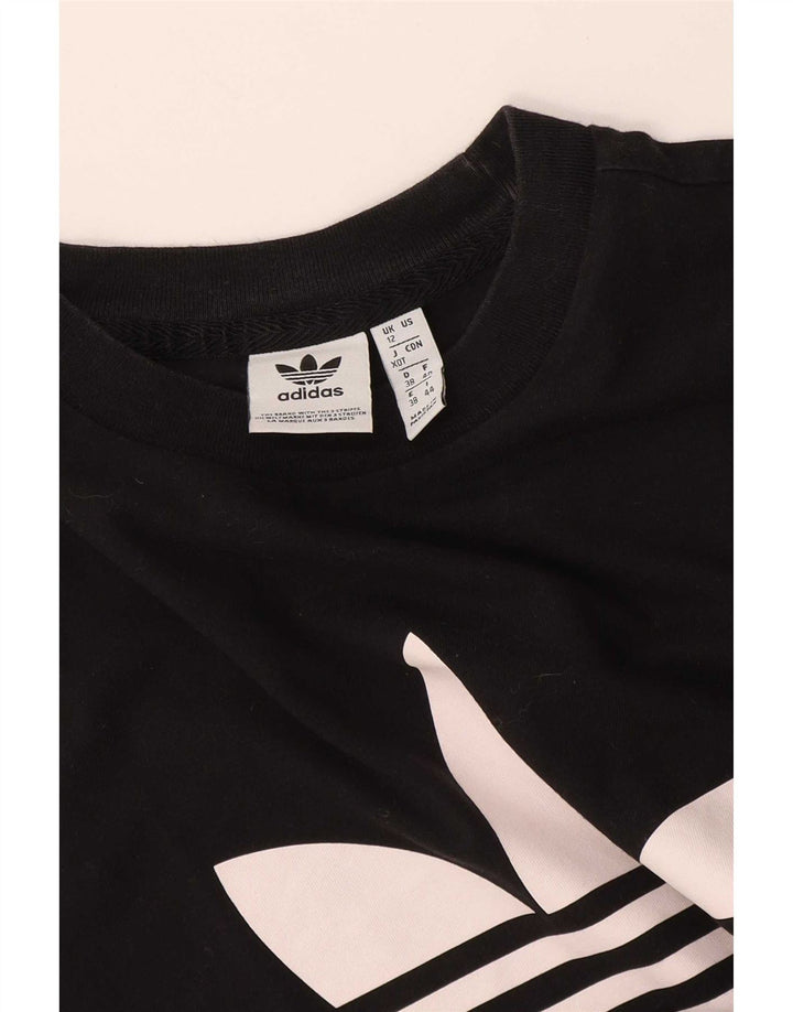 Camiseta Adidas Feminina Gráfica Top UK 12 Médio Preto