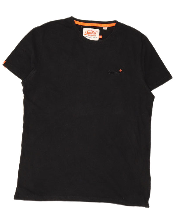Camiseta masculina SUPERDRY Top XL algodão preto