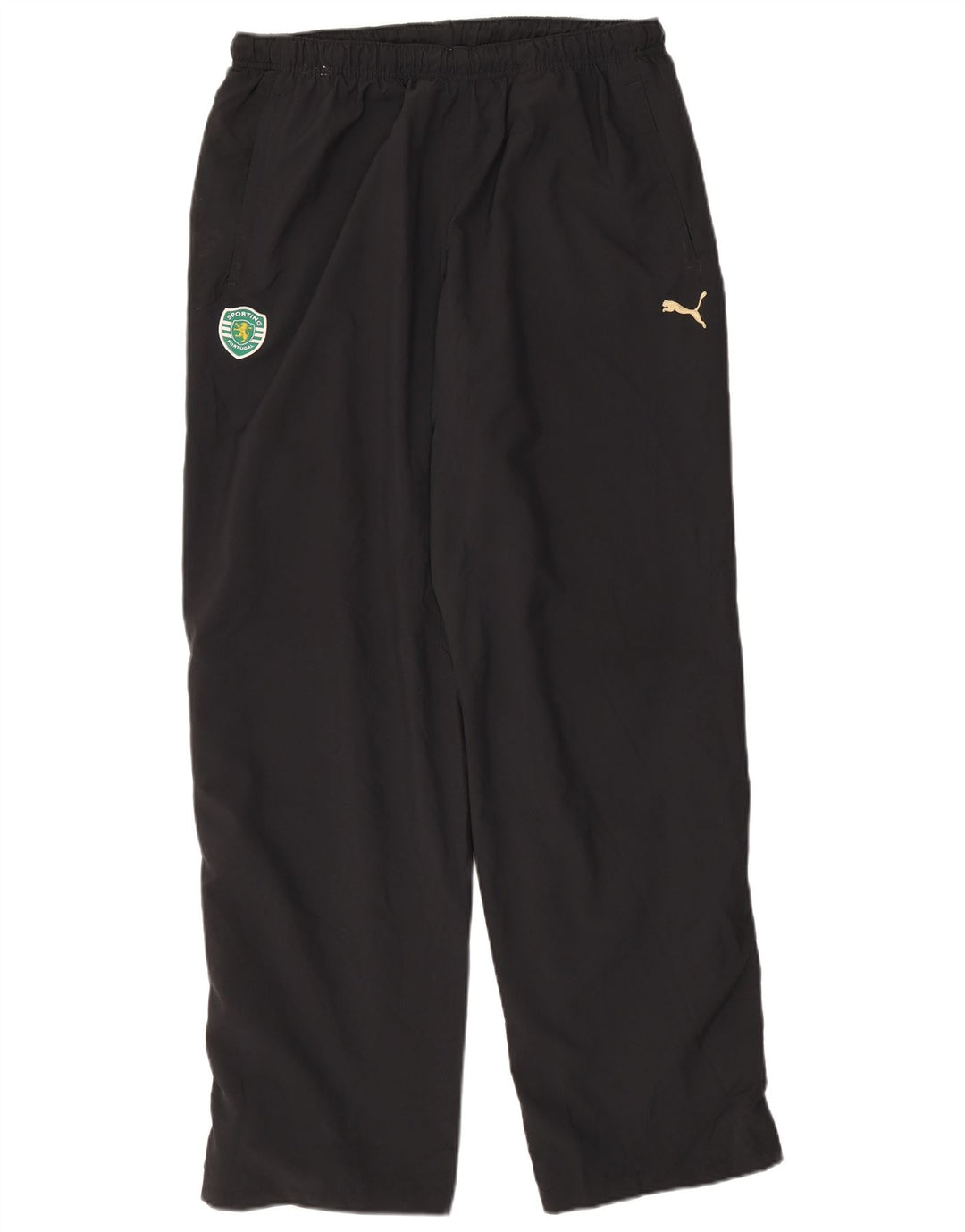 Calça de treino masculina PUMA Portugal grande poliéster azul marinho