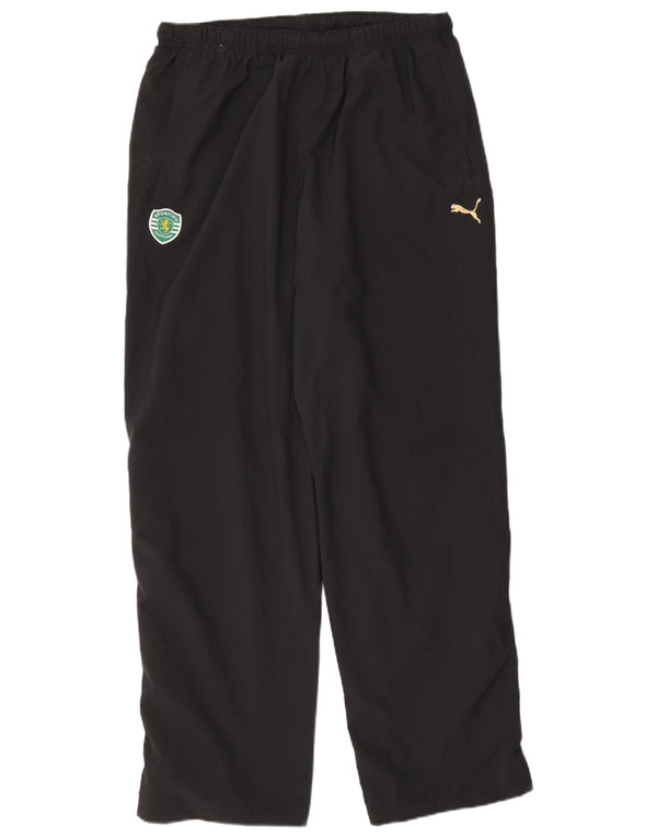 Calça de treino masculina PUMA Portugal grande poliéster azul marinho