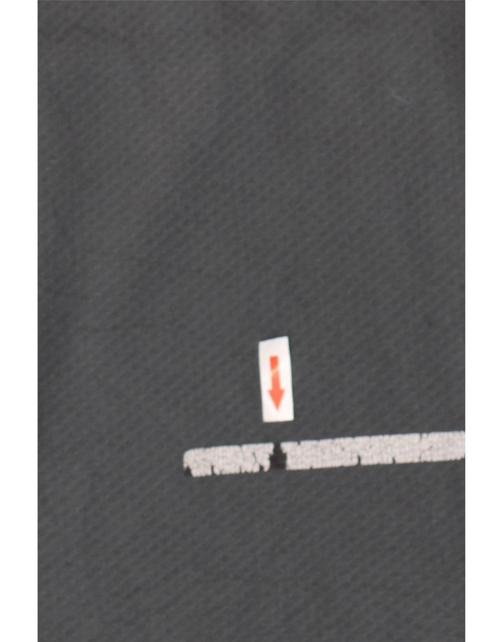 Suéter com capuz Russell Athletic masculino Dri-Power grande poliéster cinza